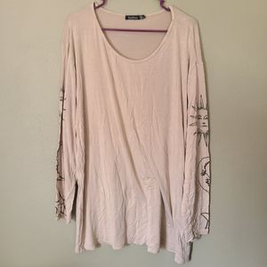 3/$10 Sun Moon and Star Lightweight Tee